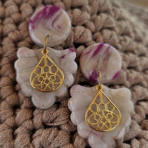 White pink marble - πηλός - 4