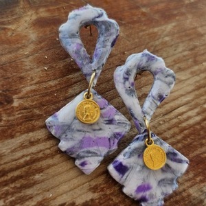 White purple marble - πηλός - 3