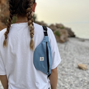 Mini banana crossbody bag - ύφασμα, χιαστί, all day, μικρές - 5