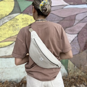Banana crossbody bag - ύφασμα, χιαστί, all day - 4