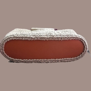 Raffia: πλεκτή τσάντα tote ψάθα, all day χειρός 33cm-24cm-8cm - νήμα, ψάθα, χειρός, tote, πλεκτές τσάντες - 5