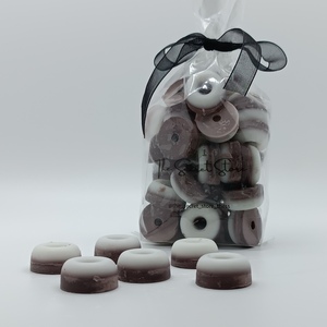 Wax melts mini donuts 50gr - αρωματικά κεριά, αρωματικό χώρου, 100% φυτικό, soy wax, soy candles