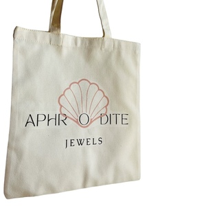 Πάνινη τσάντα “Aphrodite Jewels” - ύφασμα, ώμου, μεγάλες, πάνινες τσάντες