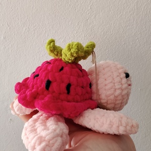 Strawberry turtle - λούτρινα - 2