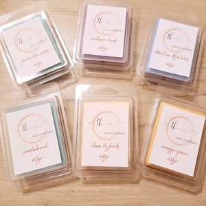 wax melts 60gr - ρεσώ & κηροπήγια, soy wax