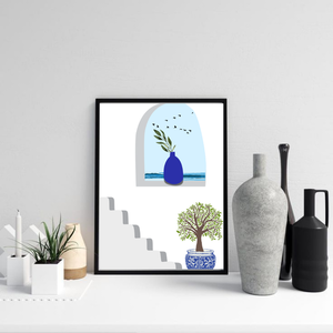 3 Ψηφιακά πόστερς (digital posters) με θέμα Ελληνικό νησί! 3179 PIXELS x 4494 PIXELS - αφίσες - 3