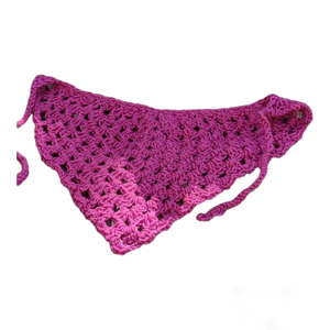Bandana crochet - νήμα, μπαντάνες, headbands