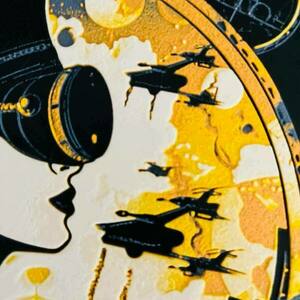Τρισδιάστατος πίνακας "Retrofuturistic War" - πίνακες & κάδρα, 3d, 3d κάδρο - 5