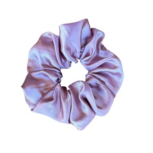 XXL σατέν Scrunchie Dusty Pink - ύφασμα, σατέν, λαστιχάκια μαλλιών, satin scrunchie