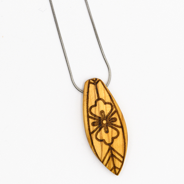 Surf style charm - ξύλο, κοντά, ατσάλι, φθηνά
