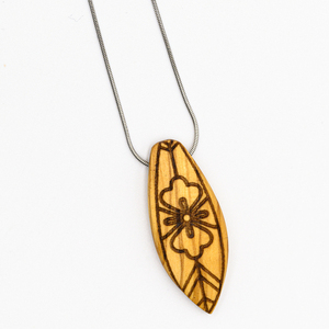 Surf style charm - ξύλο, κοντά, ατσάλι, φθηνά