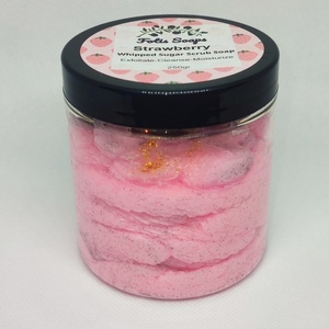 Whipped Foaming Sugar Body Scrub Φράουλα 250gr - σώματος - 3