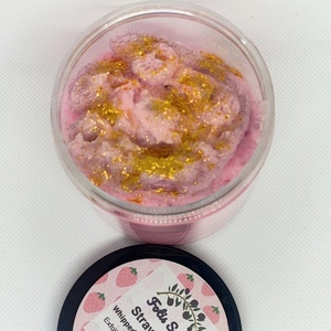 Whipped Foaming Sugar Body Scrub Φράουλα 250gr - σώματος - 4