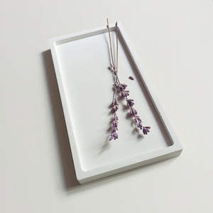 Tσιμεντένιος δίσκος 1.5 X 9.0 X 17.5 //sara W - design, τσιμέντο, σκυρόδεμα, πιατάκια & δίσκοι - 4