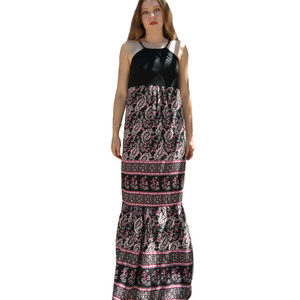 Μακρύ boheme φόρεμα από viscose