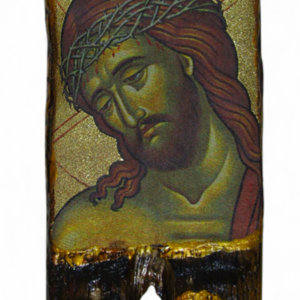ΧΕΙΡΟΠΟΙΗΤΗ ΕΙΚΟΝΑ ΝΥΜΦΙΟΣ (ΦΥΣΙΚΟ ΞΥΛΟ) - υφαντά - 2