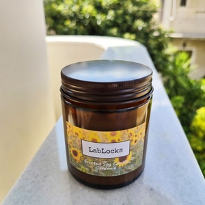 Caramelised Jar Soy Candle - αρωματικά κεριά