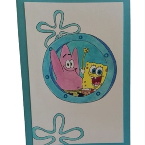 SpongeBob wishing card
