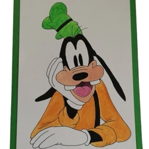 Cartoon wishing card