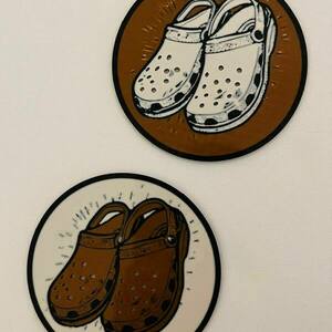 Σουβέρ "Crocs" - πλαστικό, σουβέρ, 3d - 3