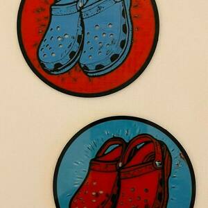 Σουβέρ "Crocs" - πλαστικό, σουβέρ, 3d - 5