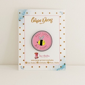 Καρφίτσα bee happy