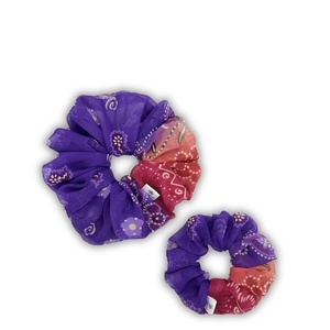 Ethereal regular scrunchie - ύφασμα, για τα μαλλιά, λαστιχάκια μαλλιών - 2