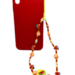 Phone strap - Λουράκι για το κινητό summer fruits - statement, charms, λουράκια - 3