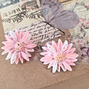 Daisies| Μαργαρίτες από υγρό γυαλί. - επιχρυσωμένα, ρητίνη, λουλούδι, ατσάλι, φθηνά - 3