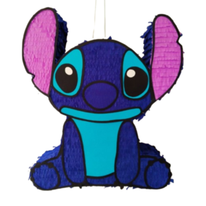 Χειροποίητη Πινιάτα Stitch 45x40cm - κορίτσι, αγόρι, πινιάτες, ήρωες κινουμένων σχεδίων