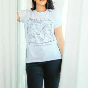 Βαμβακερό Oversized t-shirt - 100% βαμβακερό - 4