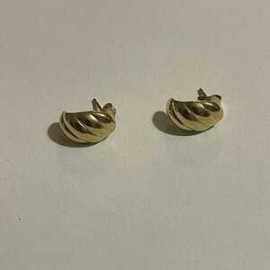 Croissant Earrings - μικρά, ατσάλι, boho