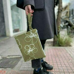 Pouch Lilly medium 27.5x22cm-Αντίγραφο - ύφασμα, καλλυντικών, ταξιδίου, μικρές, φθηνές - 2