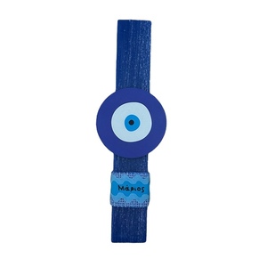 Λαμπάδα Μπλε Μάτι με όνομα - λαμπάδες, evil eye, για παιδιά, προσωποποιημένα