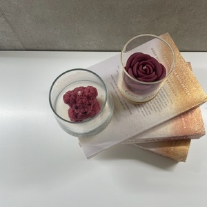 Valentine Candle - Rose - αρωματικά κεριά - 3