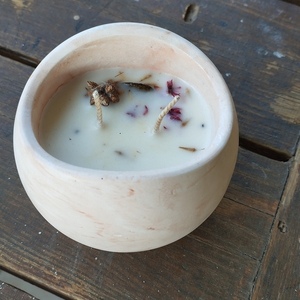 Αρωματικό κερί σόγιας dulche de leche - αρωματικά κεριά, κερί σόγιας - 3