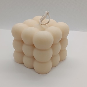 Λευκό Bubble Cube - 120 gr - αρωματικά κεριά - 2