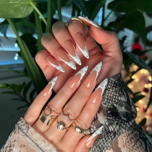 Press On Nails - Νυχια Pearly Tips - 2
