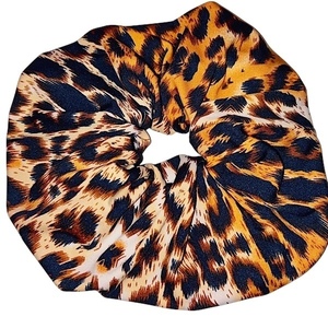Scrunchie λαστιχάκια μαλλιών “animal print” XXL size - ύφασμα, λαστιχάκι, λαστιχάκια μαλλιών