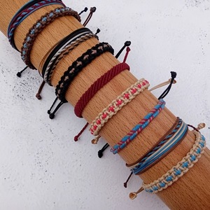 Ανδρικό χειροποίητο βραχιόλι τύπου paracord αυξομειούμενο διπλής όψης - κορδόνια, unisex, ζευγάρια, μαρτάκια, αυξομειούμενα - 4