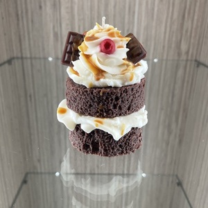 Κερί Caramel Brownie - 220γρ. - αρωματικά κεριά, soy wax - 2