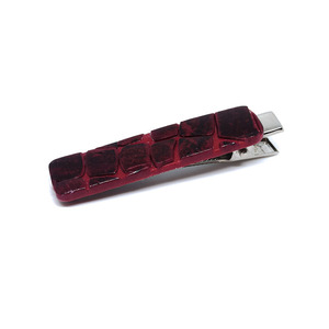 Crocardo | Κοκαλάκι Μαλλιών Clip Croco (Πηλός, Σίδερο) (5.5x1.5εκ) - animal print, ρητίνη, πηλός, μέταλλο, hair clips