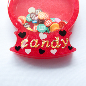 Μπρελόκ από ρητίνη candy machine - ρητίνη, σπιτιού - 2