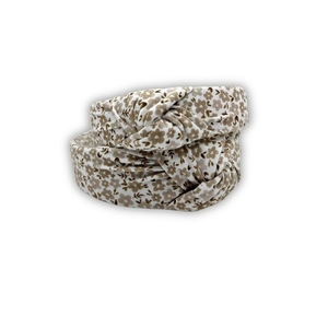 Little floral knot hairband - ύφασμα, φλοράλ, για τα μαλλιά, στέκες - 3