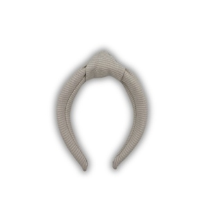 Rib knot hairband - ύφασμα, για τα μαλλιά, στέκες - 3