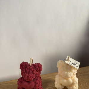 Love Bear candle | - αρωματικά κεριά, κεριά - 4