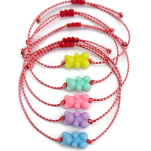 Μαρτάκι αρκουδάκι Haribo. Αυξομειούμενο - πηλός, χάντρες, χεριού, αυξομειούμενα, φθηνά