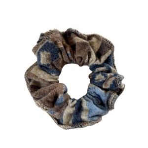 Scrunchy boho - ύφασμα, λαστιχάκια μαλλιών