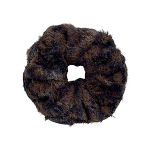 Scrunchy γουνάκι - ύφασμα, λαστιχάκια μαλλιών