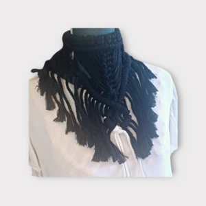 Μακραμέ collar - ιδιαίτερο, αλπακάς, μακριά, boho